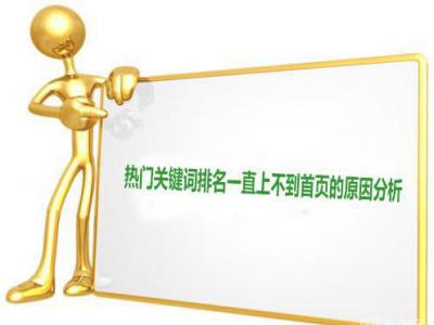 把關(guān)鍵詞的排名做到首頁的方法